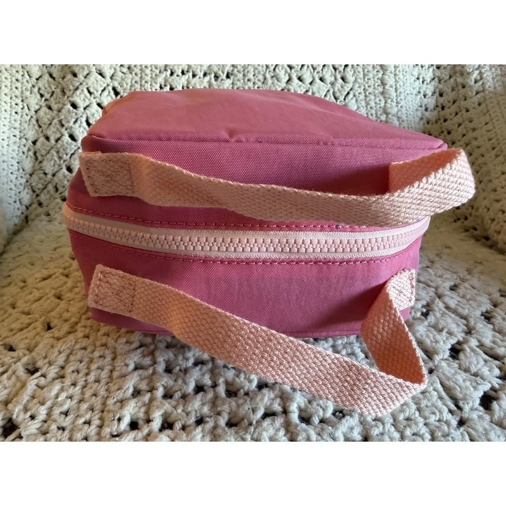 Kipling womens Lyla insulated lunch bag, Gorgeous Pink w/peach, Small US